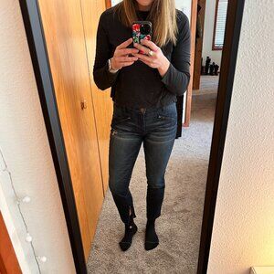 Current/Elliott SilverLake Zip Skinny Jean